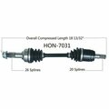 Wide Open OE Replacement CV Axle for HONDA FRONT L TRX420 4TRAX RANCHER 4X4 HON-7031